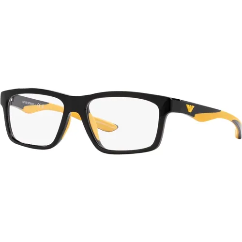 Eyewear frames EA 3220U , male, Sizes: 57 MM - Emporio Armani - Modalova