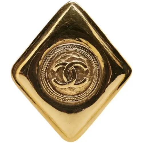 Pre-owned Jewellery, female, , Size: ONE SIZE Pre-owned Fabric brooches - Chanel Vintage - Modalova