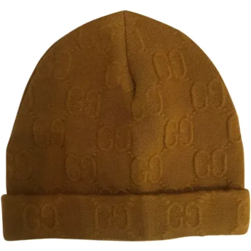 Pre-owned Wool hats , female, Sizes: ONE SIZE - Gucci Vintage - Modalova
