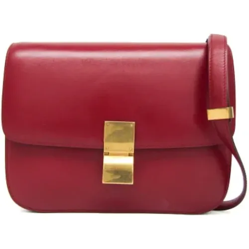 Pre-owned Cross Body Bags, female, , Size: ONE SIZE Pre-owned Leather celine-bags - Celine Vintage - Modalova