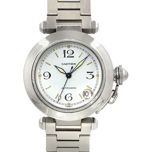 Pre-owned Watches, female, , Size: ONE SIZE Pre-owned Stainless Steel watches - Cartier Vintage - Modalova