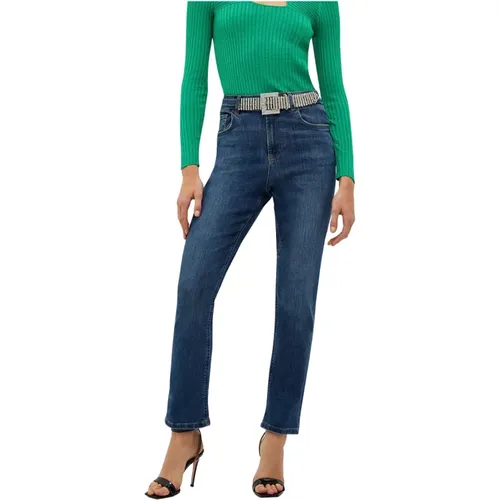 Slim-fit Cropped Jeans , female, Sizes: W26, W24 - Liu Jo - Modalova