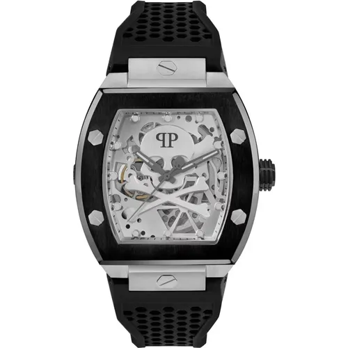 Watches, male, , Size: ONE SIZE Automatic Men's Watch The $keleton - Philipp Plein - Modalova