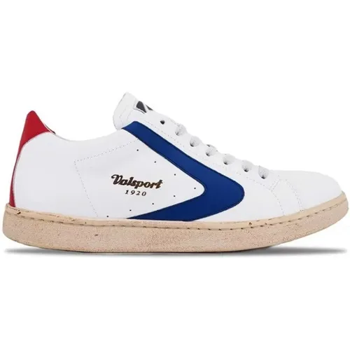 Sneakers, male, , Size: 10 US Handmade Leather Vintage Sneakers - Valsport 1920 - Modalova