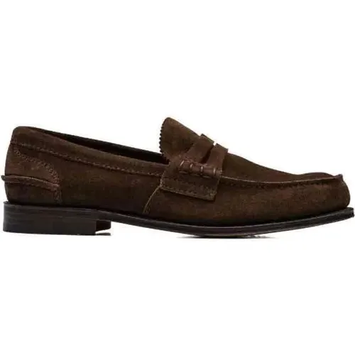 Classic Leather Loafers , male, Sizes: 11 UK, 10 1/2 UK, 8 1/2 UK - Church's - Modalova