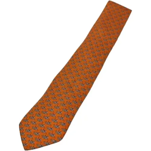 Pre-owned Accessories, male, , Size: ONE SIZE Pre-owned Silk home-office - Hermès Vintage - Modalova