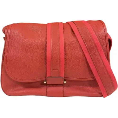 Pre-owned Cross Body Bags, female, , Size: ONE SIZE Pre-owned Leather shoulder-bags - Hermès Vintage - Modalova