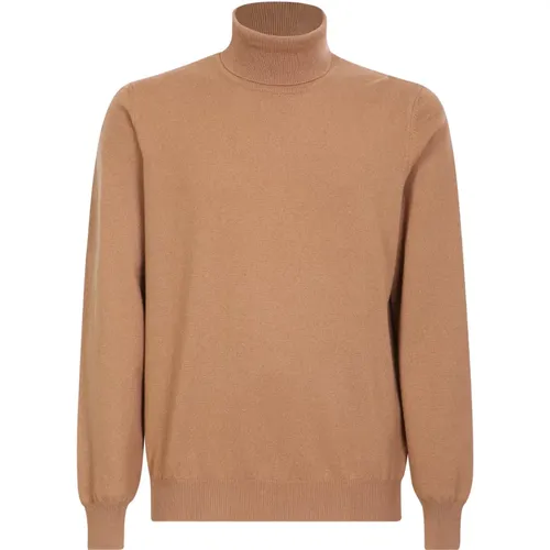 Turtlenecks, male, , Size: L Cashmere Roll Neck Turtleneck - Lardini - Modalova