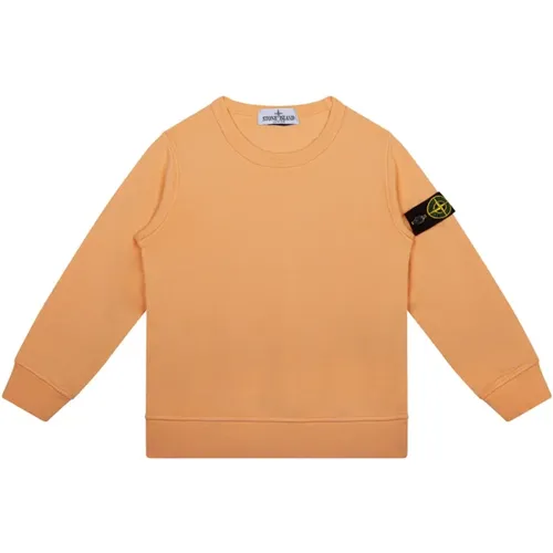 Orange Strickpullover Stone Island - Stone Island - Modalova