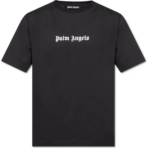 T-Shirt mit Logo , Herren, Größe: XL - Palm Angels - Modalova