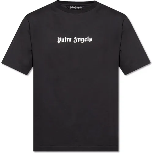 T-Shirt mit Logo , Herren, Größe: XS - Palm Angels - Modalova