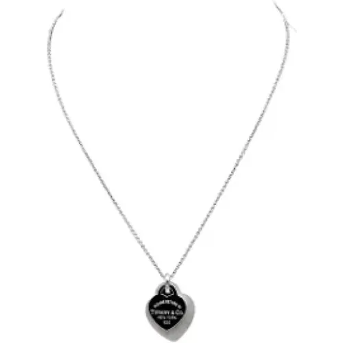 Pre-owned Jewellery, unisex, , Size: ONE SIZE Pre-owned Silver necklaces - Tiffany & Co. Pre-owned - Modalova