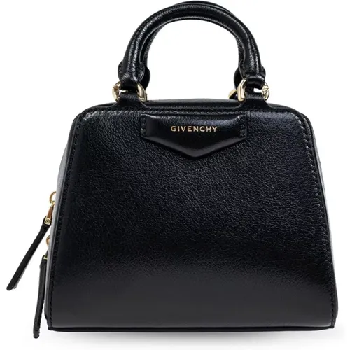 Leather Shoulder Bag Zip Fastening , female, Sizes: ONE SIZE - Givenchy - Modalova