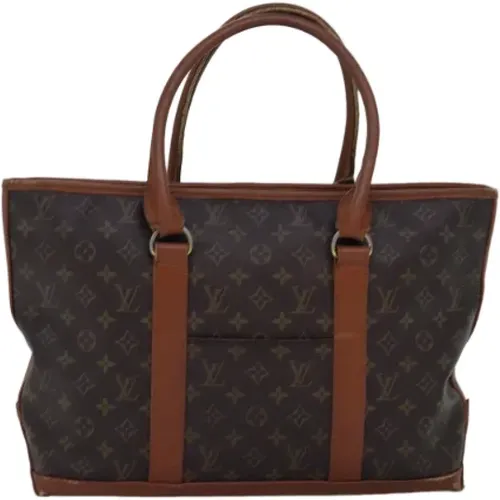 Pre-owned Tote Bags, female, , Size: ONE SIZE Pre-owned Canvas louis-vuitton-bags - Louis Vuitton Vintage - Modalova