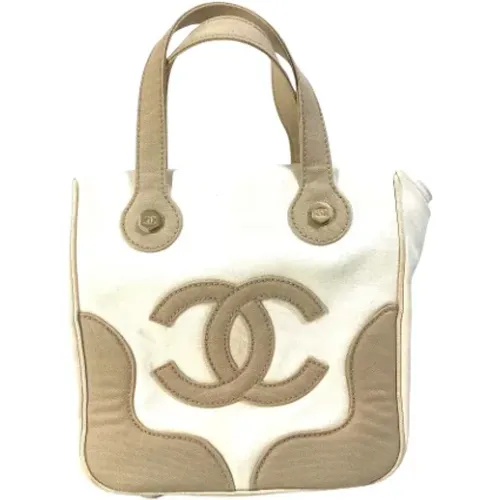 Pre-owned Handbags, female, , Size: ONE SIZE Pre-owned Canvas totes - Chanel Vintage - Modalova