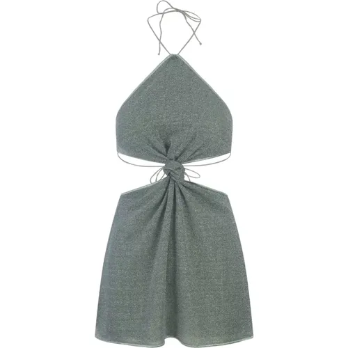 Lurex Knot Jumpsuit Dress , female, Sizes: M - Oseree - Modalova