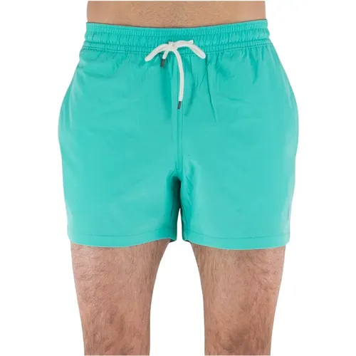 Polyester Swim Shorts , male, Sizes: S, L - Ralph Lauren - Modalova