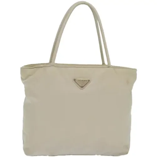 Pre-owned Tote Bags, female, , Size: ONE SIZE Pre-owned Fabric totes - Prada Vintage - Modalova