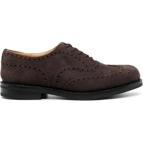 Brogues with Perforated Details , male, Sizes: 11 UK - Church's - Modalova