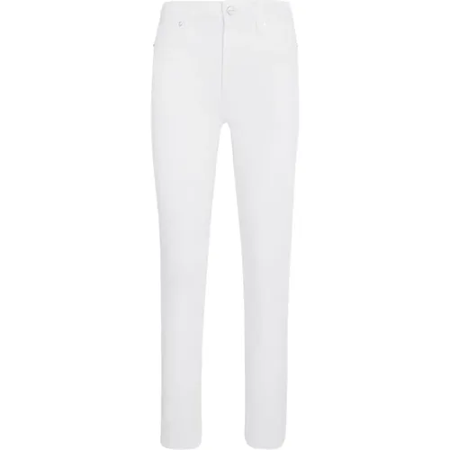 Hoch taillierte Baumwolljeans , Damen, Größe: M - Kiton - Modalova