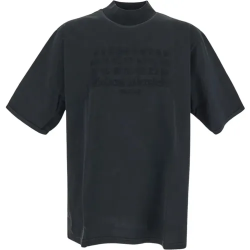Klassisches Baumwoll T-shirt , Herren, Größe: S - Maison Margiela - Modalova