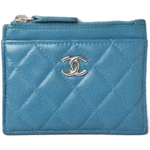 Pre-owned Leather wallets , female, Sizes: ONE SIZE - Chanel Vintage - Modalova