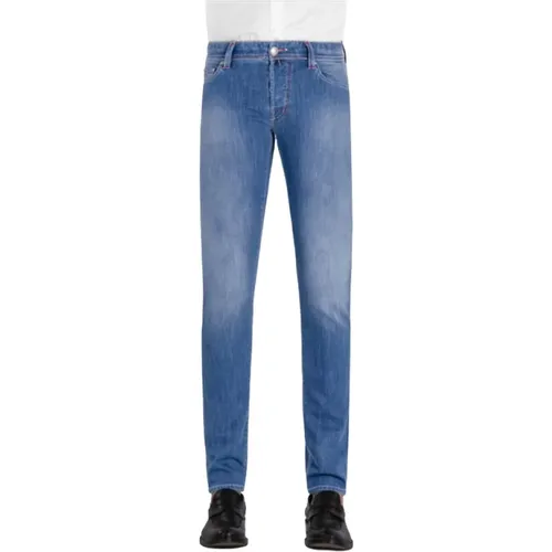 Denim Edition Monza Leonardo Jeans , male, Sizes: W31 - Tramarossa - Modalova