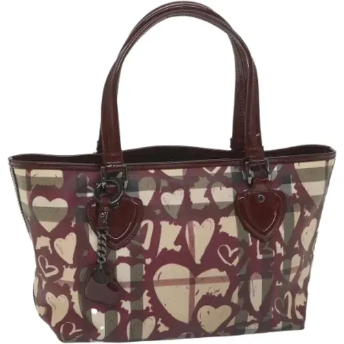 Pre-owned Tote Bags, female, , Size: ONE SIZE Pre-owned Canvas totes - Burberry Vintage - Modalova