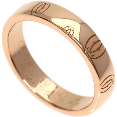 Pre-owned Jewellery, female, , Size: ONE SIZE Pre-owned Rose Gold rings - Cartier Vintage - Modalova