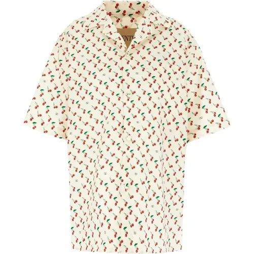 Short Sleeve Shirts, male, , Size: M Stylish Shirts for Men and Women - Valentino Garavani - Modalova