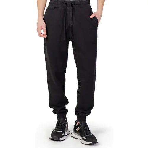 Sweatpants, male, , Size: L Mens Sport Pants - Autumn/Winter Collection - 100% Cotton - Liu Jo - Modalova