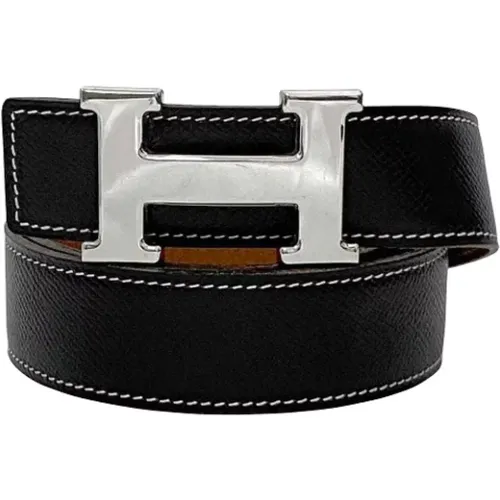 Pre-owned Belts, female, , Size: ONE SIZE Pre-owned Leather belts - Hermès Vintage - Modalova