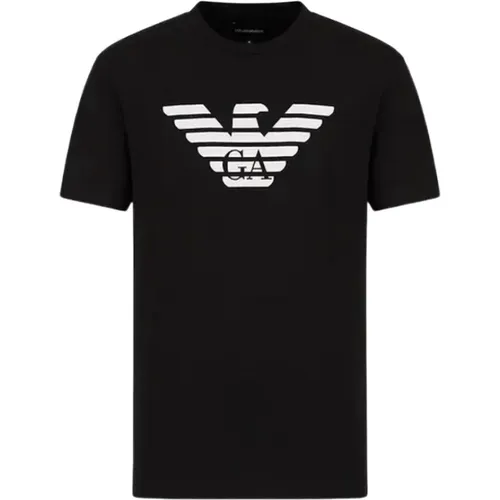 Basic T-Shirt , male, Sizes: L, 2XL, M, XL, S - Emporio Armani - Modalova