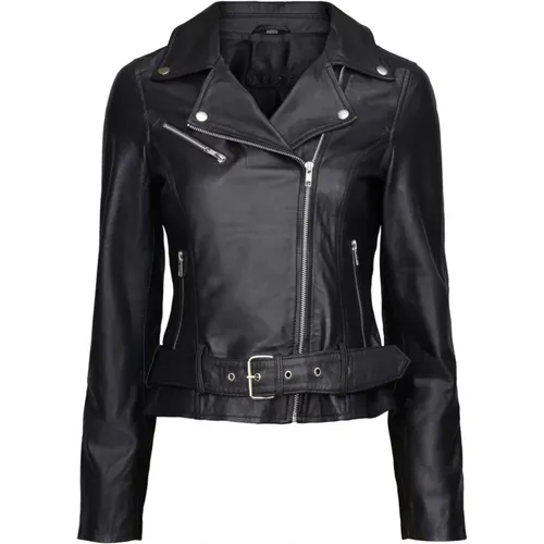 Biker Jacket , female, Sizes: M, XL, S, XS, 2XL, 3XL - Notyz - Modalova