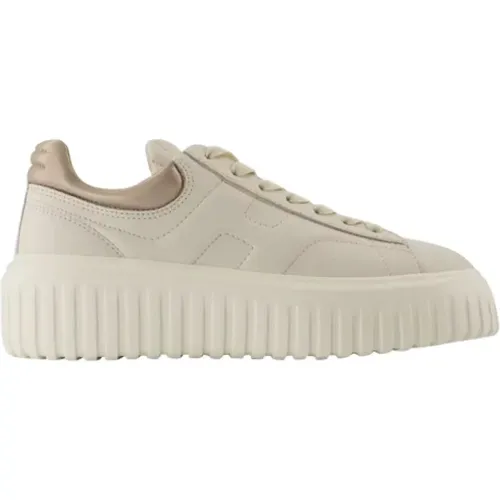 Leder sneakers , Damen, Größe: 35 EU - Hogan - Modalova