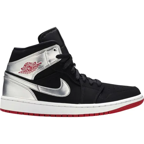 Limited Edition Air Jordan 1 Mid , male, Sizes: 7 UK, 11 1/2 UK, 6 1/2 UK, 9 UK, 14 1/2 UK, 6 UK, 8 1/2 UK, 11 UK, 10 1/2 UK, 13 1/2 UK, 12 UK, 10 UK, - Nike - Modalova