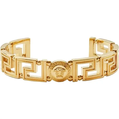 Womens Accessories Bracelets Gold Ss24 , female, Sizes: M - Versace - Modalova