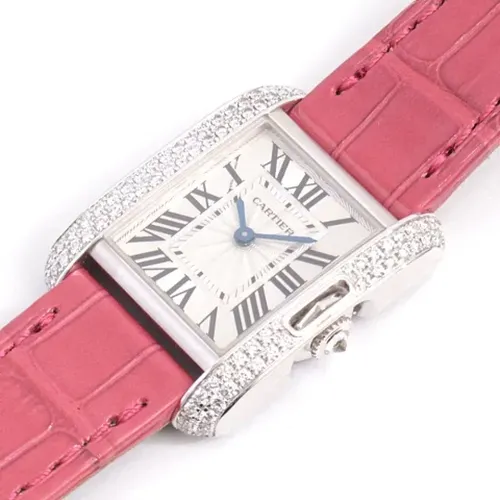 Pre-owned Metal watches , female, Sizes: ONE SIZE - Cartier Vintage - Modalova