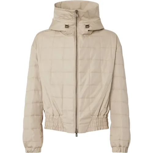 Winter Jackets, male, , Size: S Q-Cycle Cotton Twill Bomber Jacket - Ferrari - Modalova