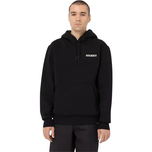 Weiche Gebürstete Baumwoll-Hoodie , Herren, Größe: XS - Dickies - Modalova