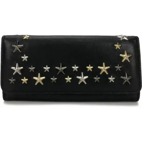 Pre-owned Leather wallets , female, Sizes: ONE SIZE - Jimmy Choo Pre-owned - Modalova