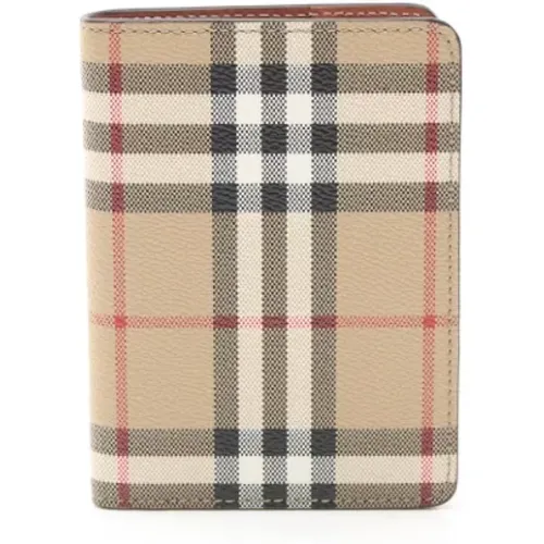 Pre-owned Wallets, female, , Size: ONE SIZE Pre-owned Canvas wallets - Burberry Vintage - Modalova