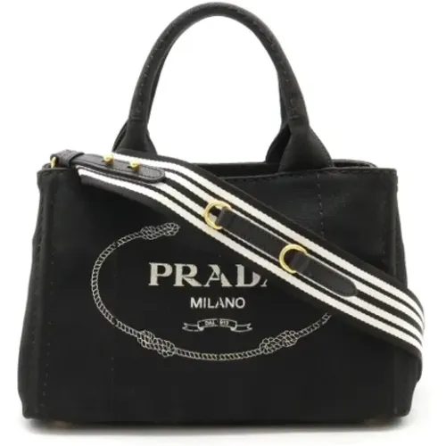 Pre-owned Canvas prada-bags , female, Sizes: ONE SIZE - Prada Vintage - Modalova