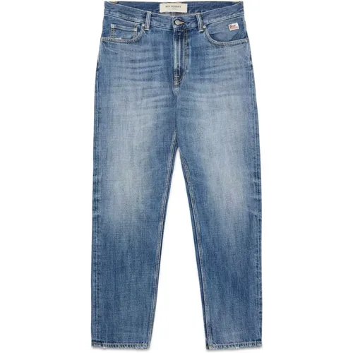 Straight Jeans, male, , Size: W36 Denim Jeans Limited Edition - Roy Roger's - Modalova