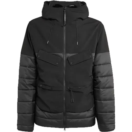 Adjustable Hooded Goggle Jacket , male, Sizes: 2XL, L, S - C.P. Company - Modalova