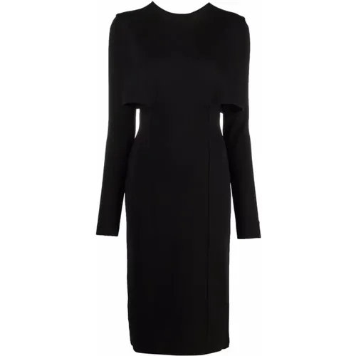 Sophisticated Knit Midi Dress with Cut-Out Details , female, Sizes: M - Givenchy - Modalova