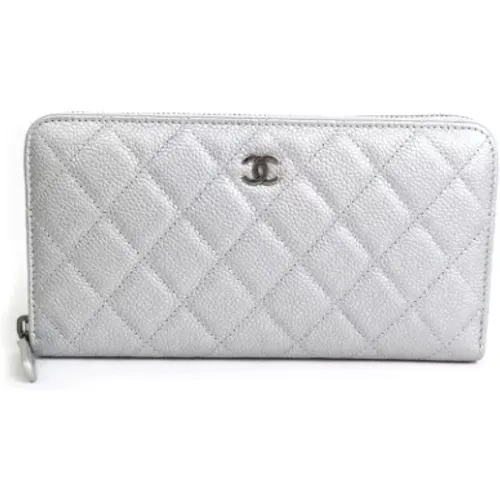 Pre-owned Wallets, female, , Size: ONE SIZE Pre-owned Leather wallets - Chanel Vintage - Modalova