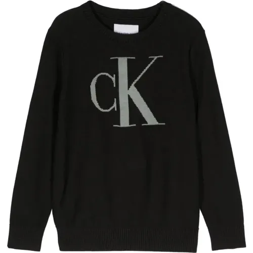 Monogramm Strickpullover - Calvin Klein Jeans - Modalova