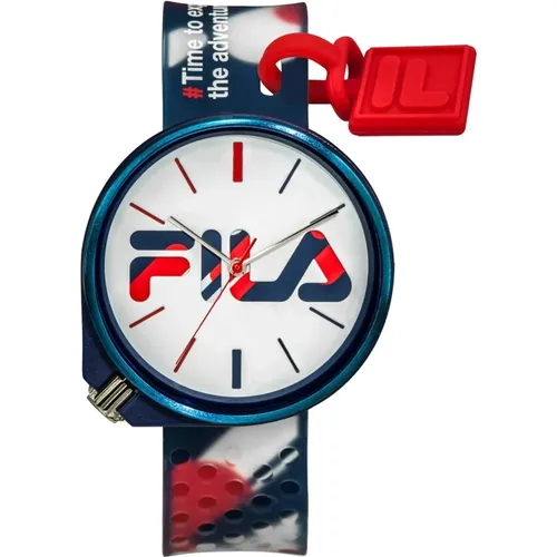 Watches, unisex, , Size: ONE SIZE Sporty Unisex Watch Statement Collection 38-199 - Fila - Modalova