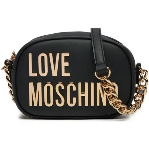 Cross Body Bags, female, , Size: ONE SIZE Stylish Shoulder Bag - Large - Love Moschino - Modalova